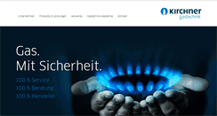 Desktop Screenshot of gastechnik-kirchner.de