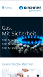 Mobile Screenshot of gastechnik-kirchner.de